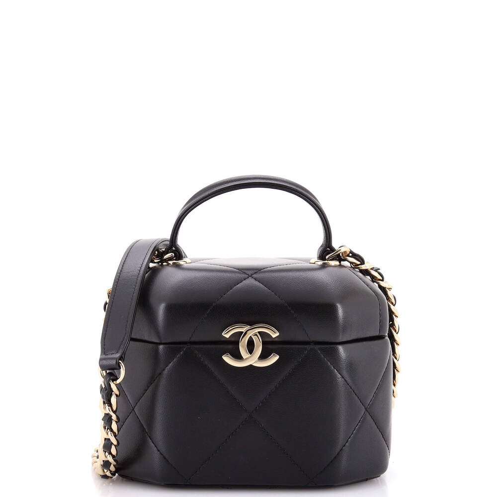 Chanel Small Octagon Top Handle Vanity Case